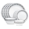 Corelle  Cusco 16-piece Mugless Dinnerware Set. Service for 4
